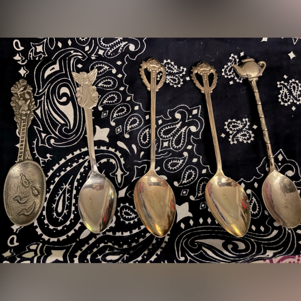Vintage tea spoons